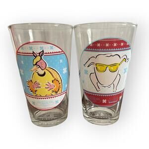 FRIENDS water tumblers set of 2 in EUC